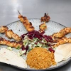 Petites brochettes de poulet