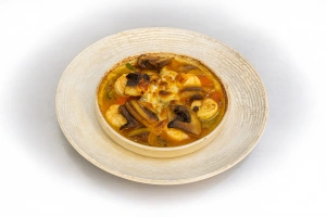 Crevettes sautées à la méditerranéenne