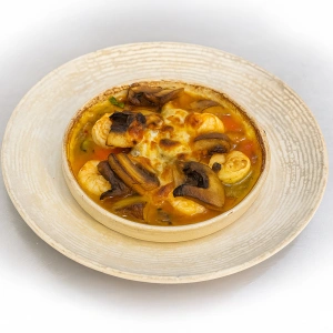 Crevettes sautées à la méditerranéenne